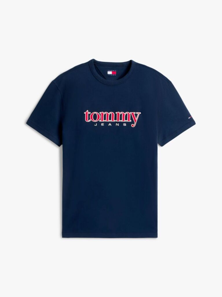 Μπλε T-Shirt Με Appliqué Λογότυπο  Άνδρες