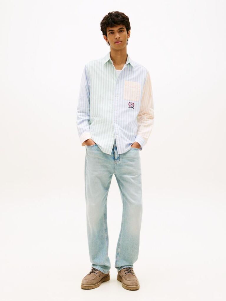 Denim Otis Whiskered Regular Straight Leg Jeans  Men
