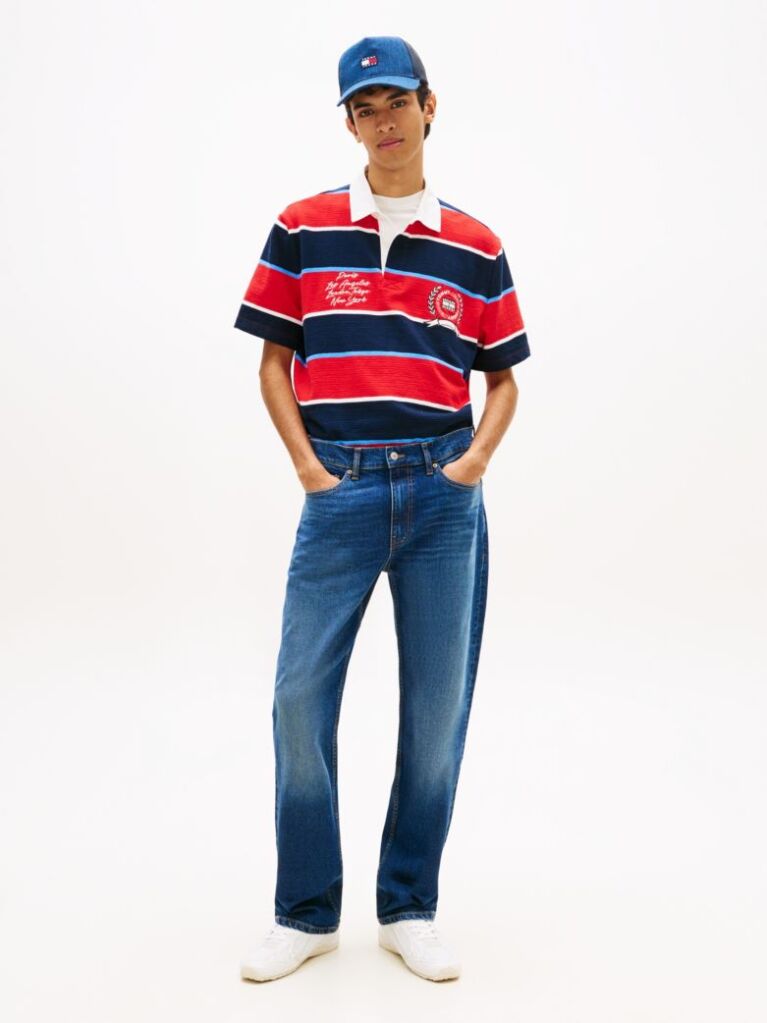 Denim Ryan Faded Slim Straight Leg Jeans  Men