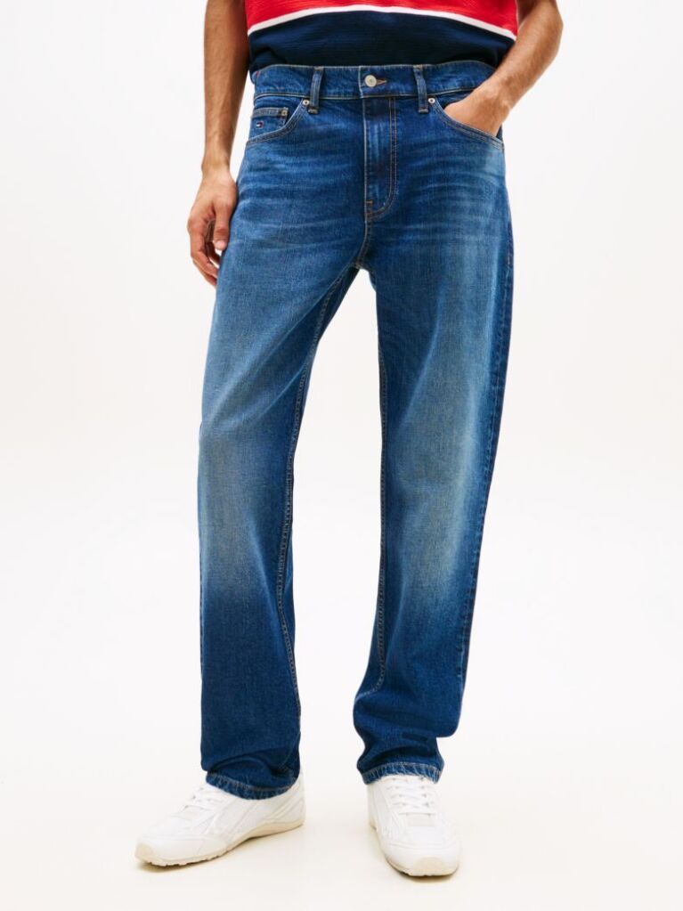 Denim Ryan Faded Slim Straight Leg Jeans  Men