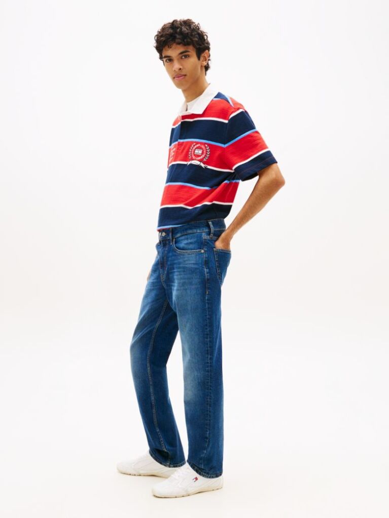 Denim Ryan Faded Slim Straight Leg Jeans  Men