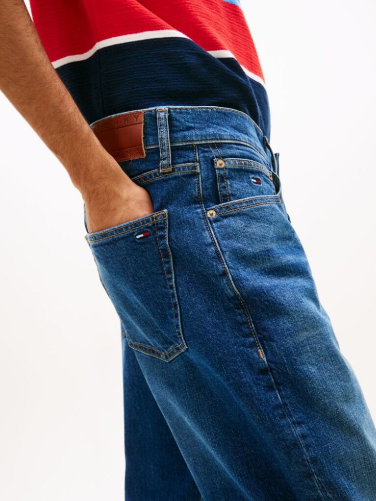 Denim Ryan Faded Slim Straight Leg Jeans  Men