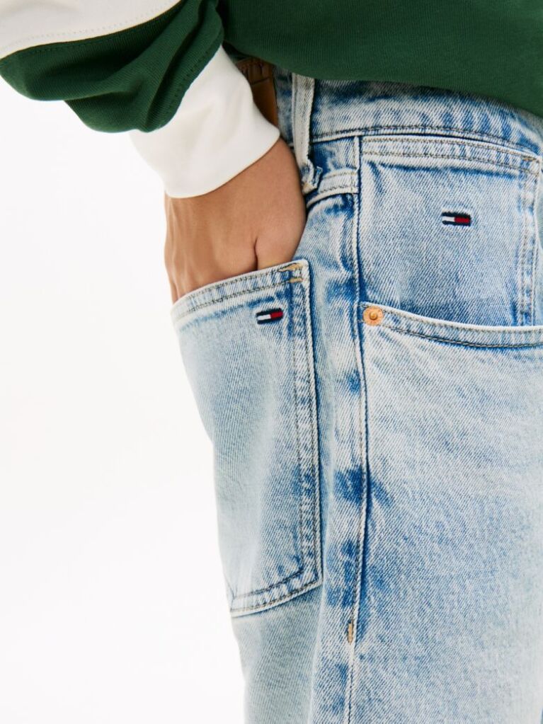 Denim Ronnie Whiskered Five-Pocket Slim Denim Bermuda Shorts  Men
