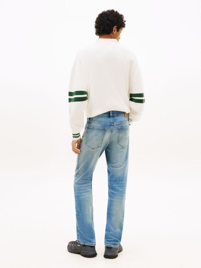 Denim Austin Whiskered Slim Tapered Leg Jeans  Men
