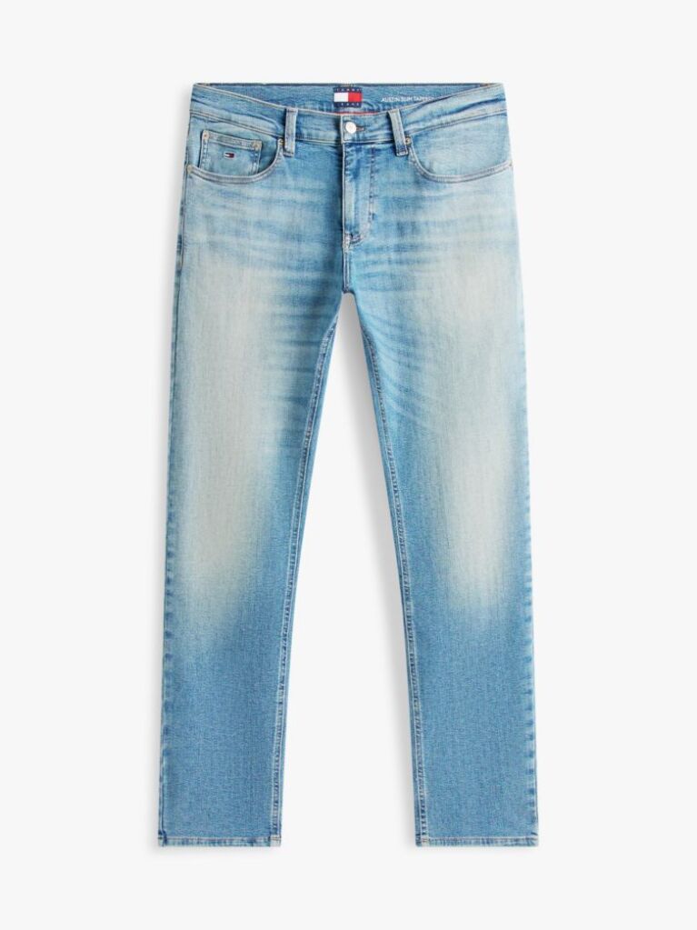 Denim Austin Whiskered Slim Tapered Leg Jeans  Men