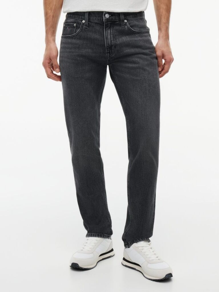 Denim Scanton Slim Faded Black Jeans  Men