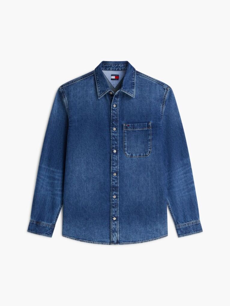 Denim Regular Fit Denim Shirt  Men