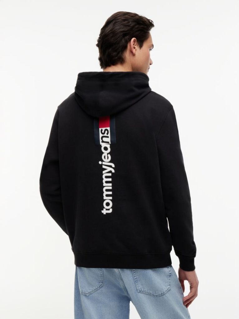 Black Regular Entry DNA Hoodie  Men