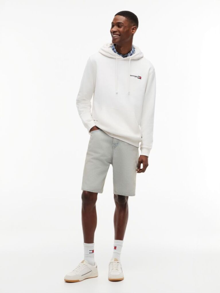 White Regular Entry DNA Hoodie  Men