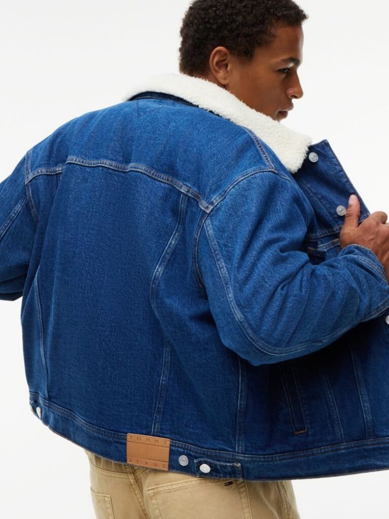 Denim Denim Τζάκετ Με Teddy Γιακά  Άνδρες