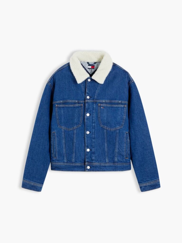Denim Denim Τζάκετ Με Teddy Γιακά  Άνδρες