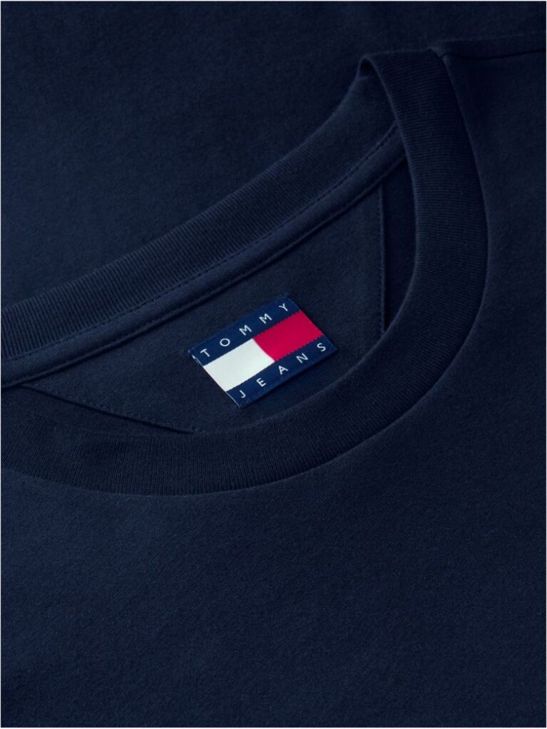 Blue Signature Logo Slim Long Sleeve T-Shirt  Men