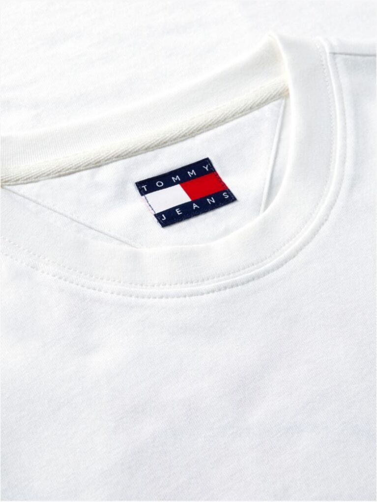 Beige Back Graphic Jersey Crew Neck T-Shirt  Men