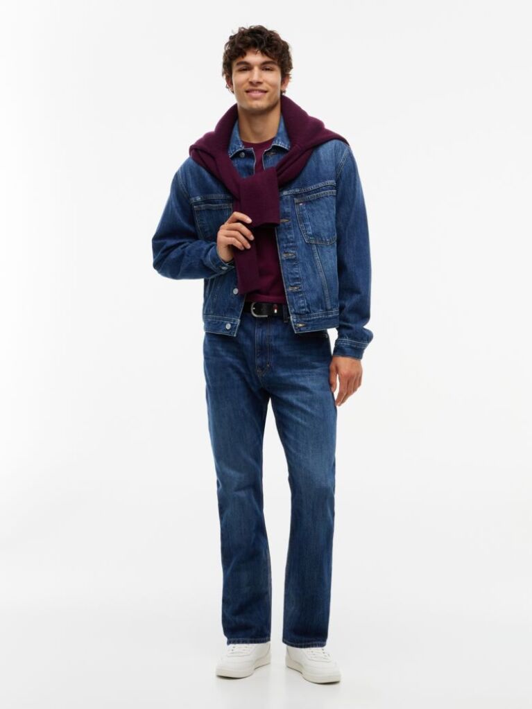 Denim Άνετο Denim Trucker Τζάκετ  Άνδρες