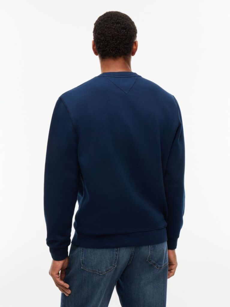 Blue Badge Fleece Crew Neck Sweatshirt  Men