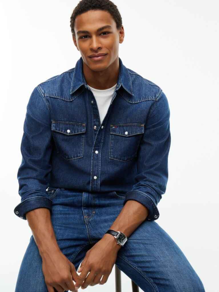 Denim Denim Πουκάμισο Σε Κανονική Γραμμή  Άνδρες