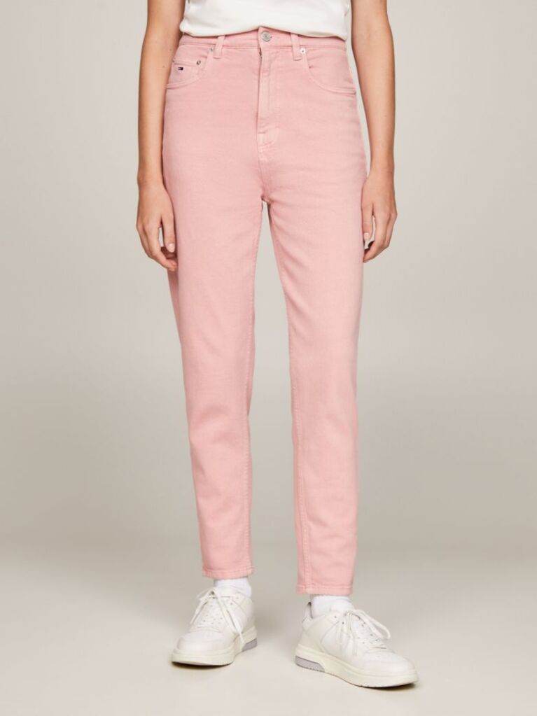 Pink Mom Ultra High Rise Slim Jeans  Women