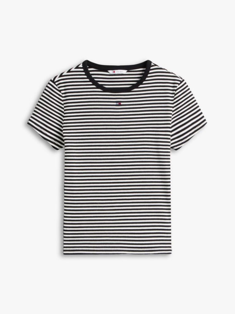 Multi Essential Slim Rib-Knit T-Shirt  Women