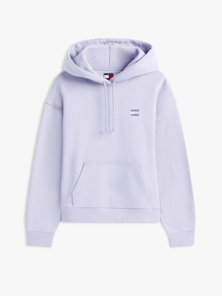 Μωβ Hoody Σε Boxy Γραμμή  Γυναίκες