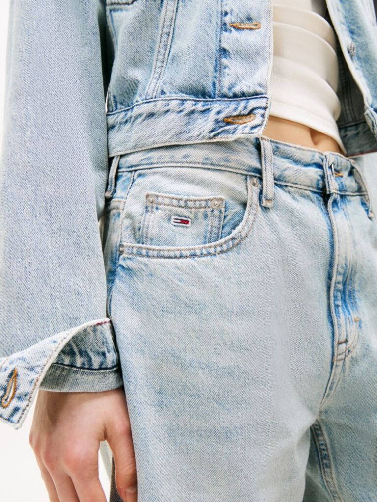 Denim Mia Relaxed Denim Bermuda Shorts  Women