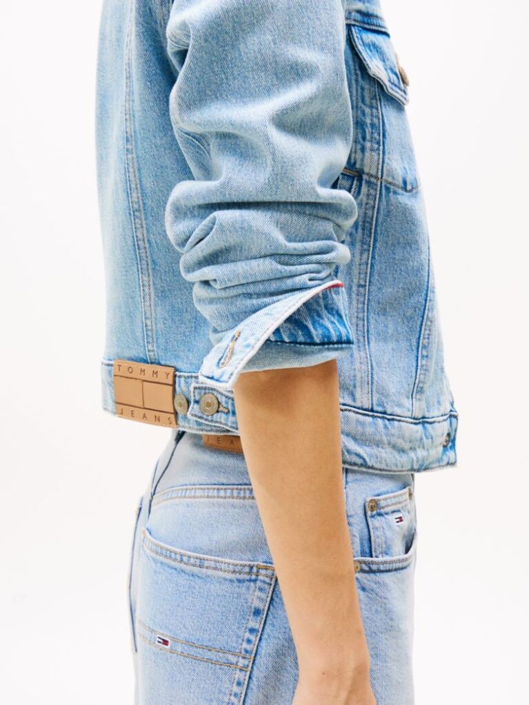 Denim Faded Regular Denim Trucker Jacket  Women