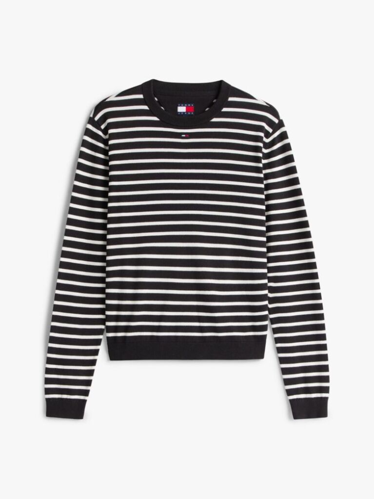Multi Flag Embroidery Crew Neck Jumper  Women