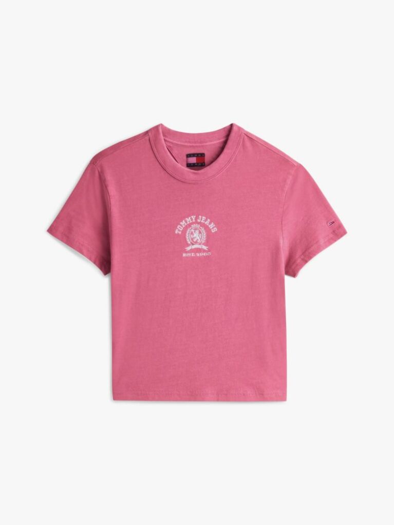 Purple Regular Fit Varsity T-Shirt  Women