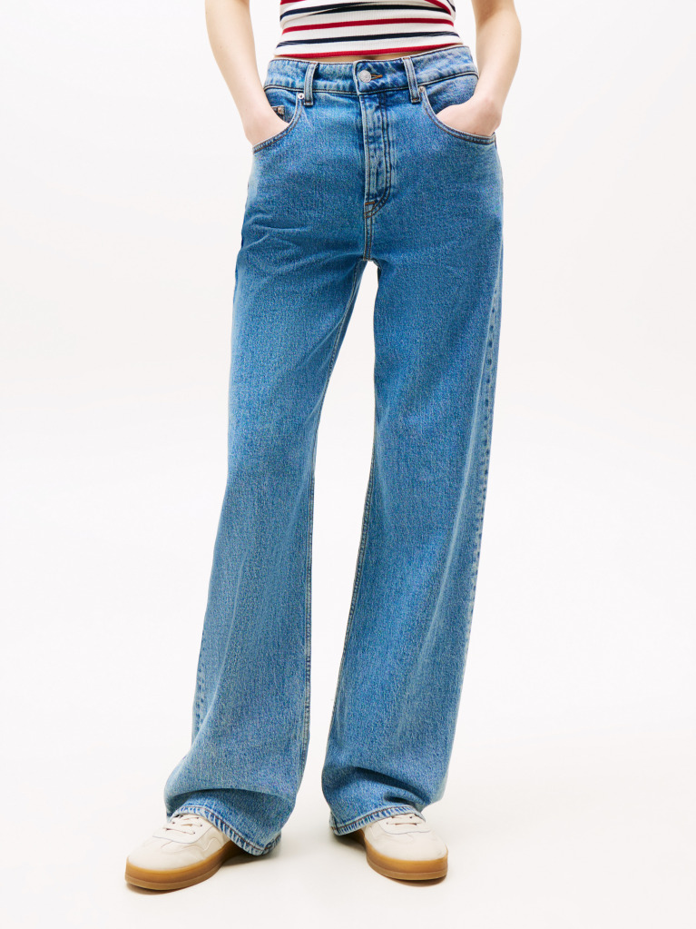 Denim Mia Mid Rise Relaxed Straight Jeans  Women