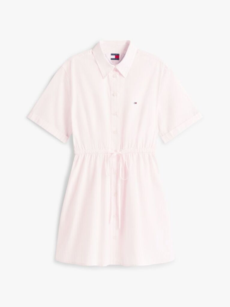 Multi Stripe Relaxed Mini Shirt Dress  Women