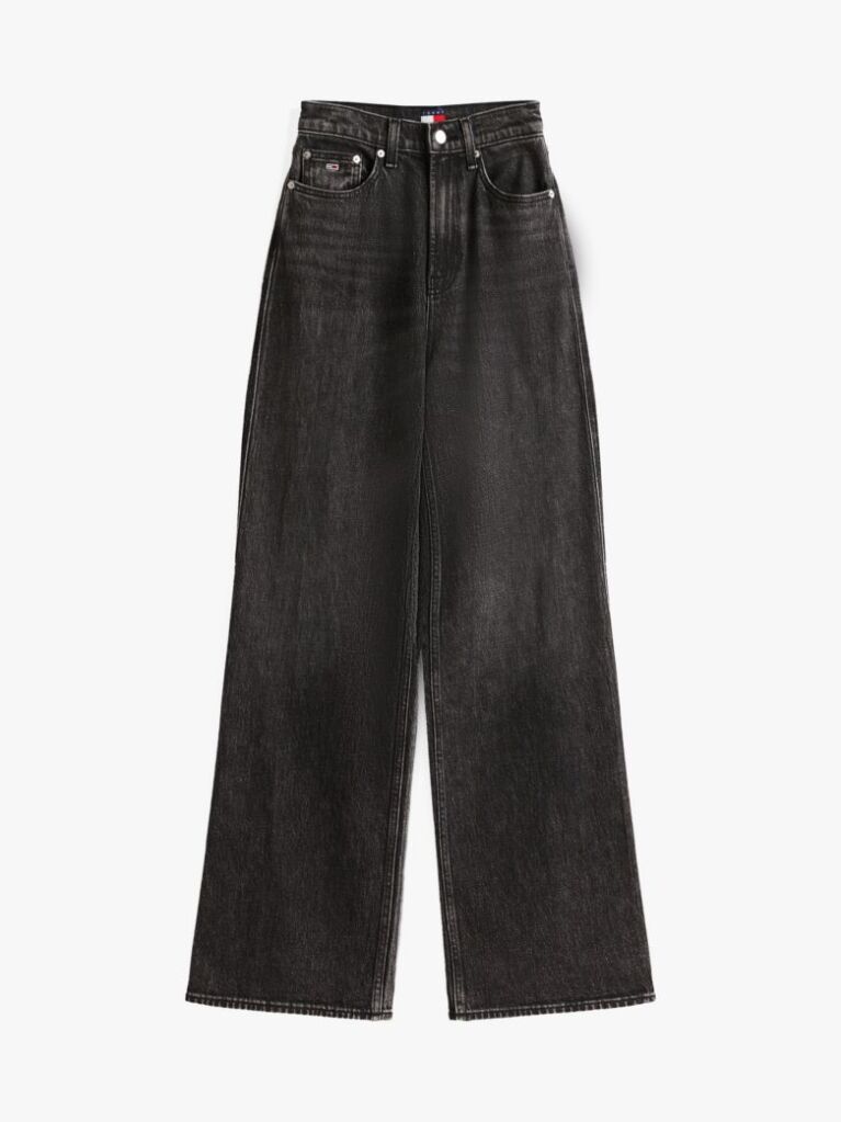 Denim Claire Black Wide Leg Jeans  Women