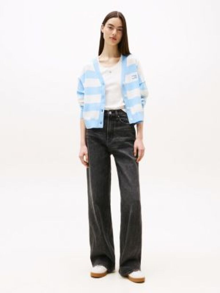 Denim Claire Black Wide Leg Jeans  Women