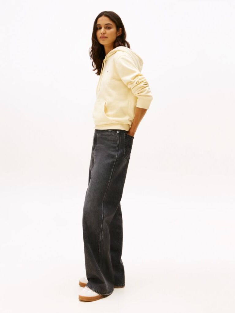 Denim Claire Black Wide Leg Jeans  Women