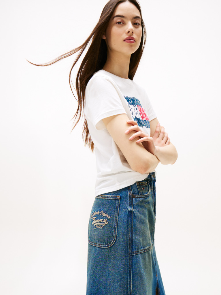 Denim Claire Denim Μίντι Φούστα  Γυναίκες