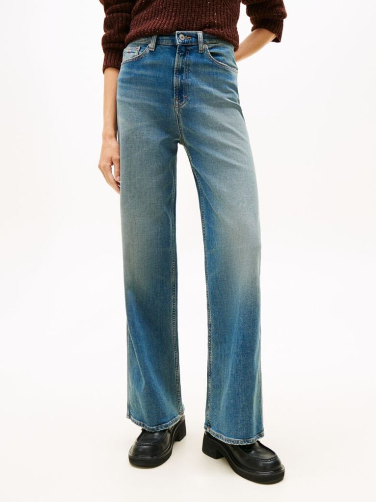 Denim Claire Ψηλόμεσο Τζιν Σε Φαρδιά Γραμμή  Γυναίκες