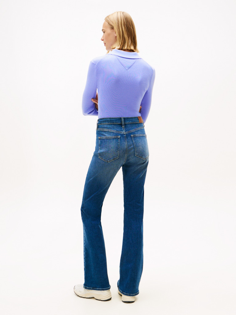 Denim Sylvia Ψηλόμεσο Skinny Τζιν Καμπάνα  Γυναίκες