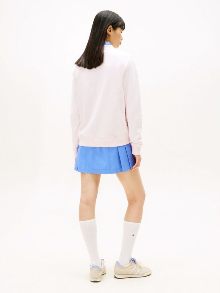 Pink Essential Regular Fit Logo Sweatshirt  Women