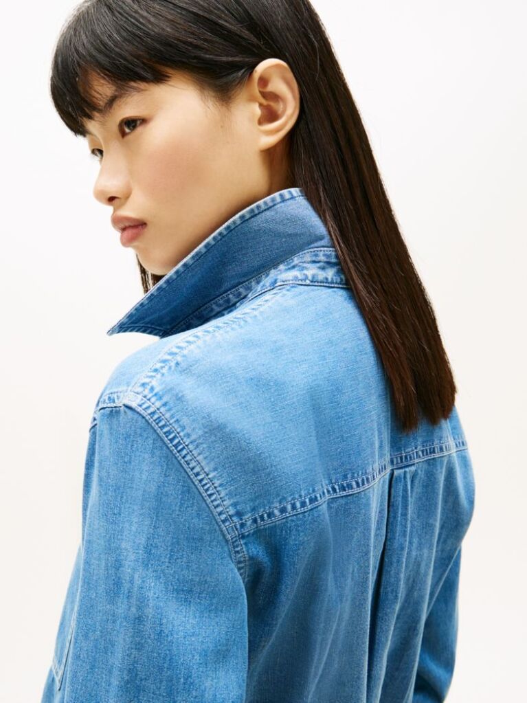 Denim Regular Fit Denim Shirt  Women