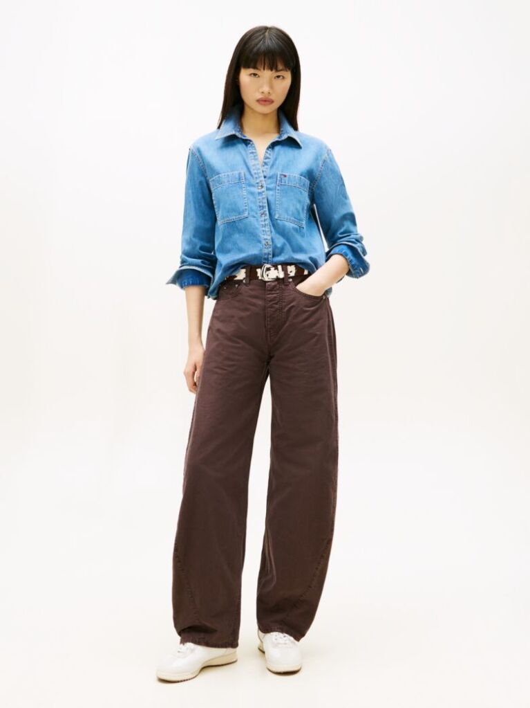 Denim Regular Fit Denim Shirt  Women