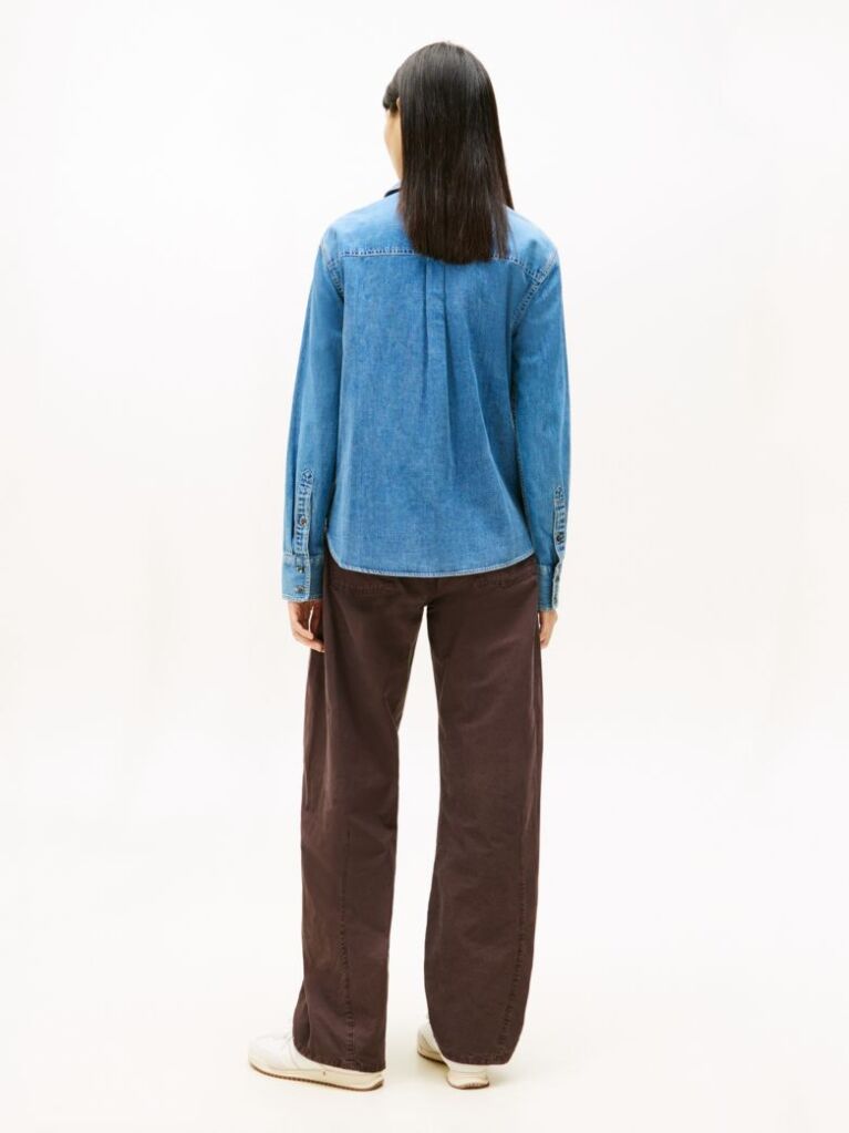 Denim Regular Fit Denim Shirt  Women