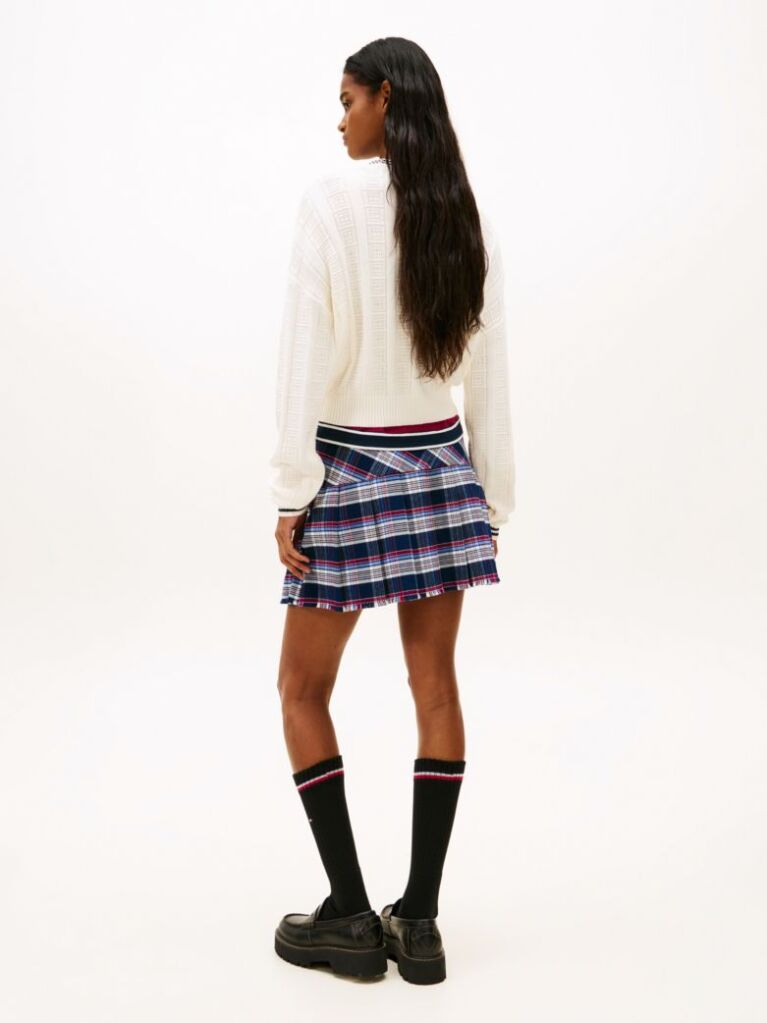White Flag Cable Knit Relaxed Jumper  Women