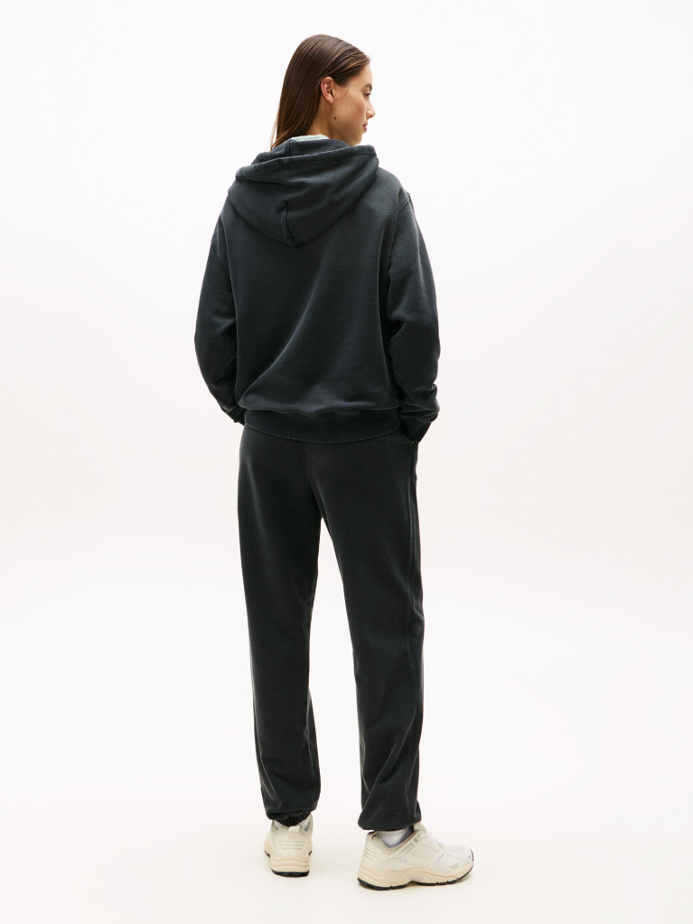 Μαύρο Crest Flag Hoodie  Γυναίκες