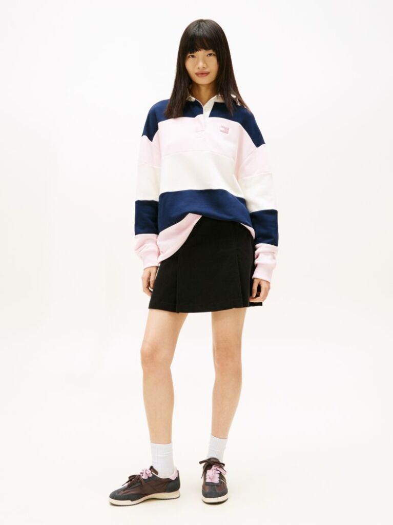 Black Pleated Mini Skirt  Women
