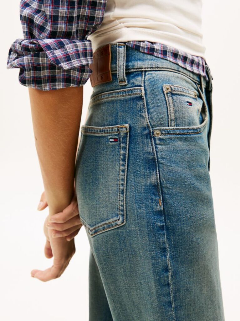 Denim Ultra High Rise Tapered Leg Mom Jeans  Women