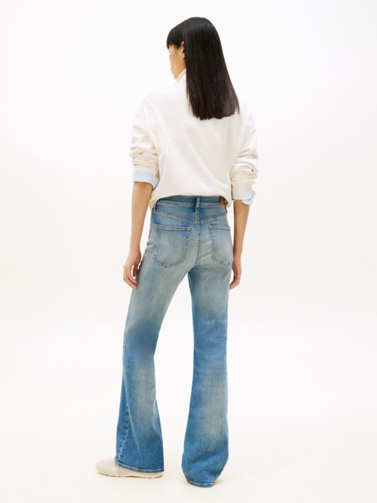 Denim Sylvia High Rise Flared Jeans  Women
