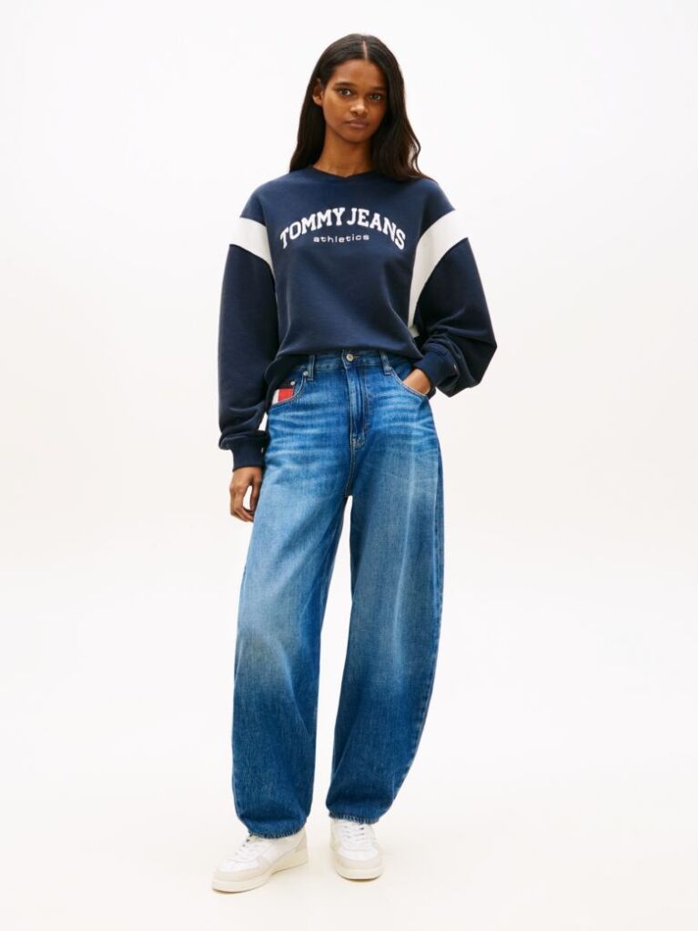 Denim Balloon Wide Leg Jeans  Women