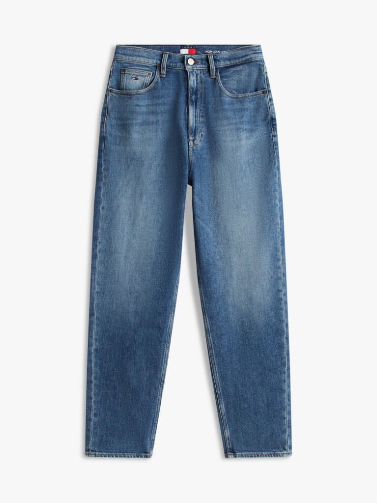 Denim Ultra High Rise Tapered Mom Jeans  Women