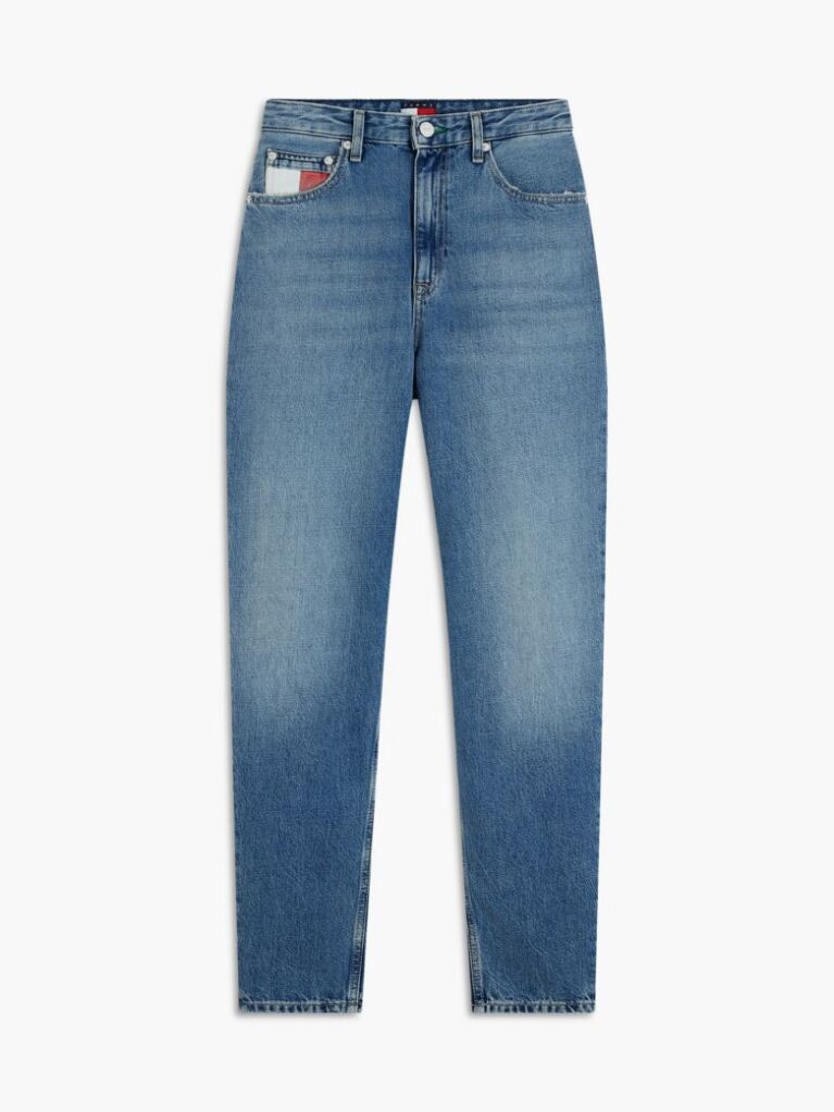 Denim Ψηλόμεσο Τζιμ Mom Σε Tapered Γραμμή  Γυναίκες