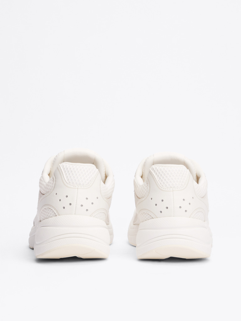 Μπεζ Sneakers Με Colour-Blocked Λεπτομέρεια  Άνδρες