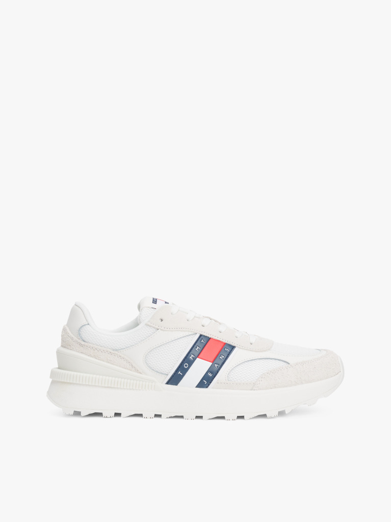 Beige Technical Runner Essential Sneakers  Men