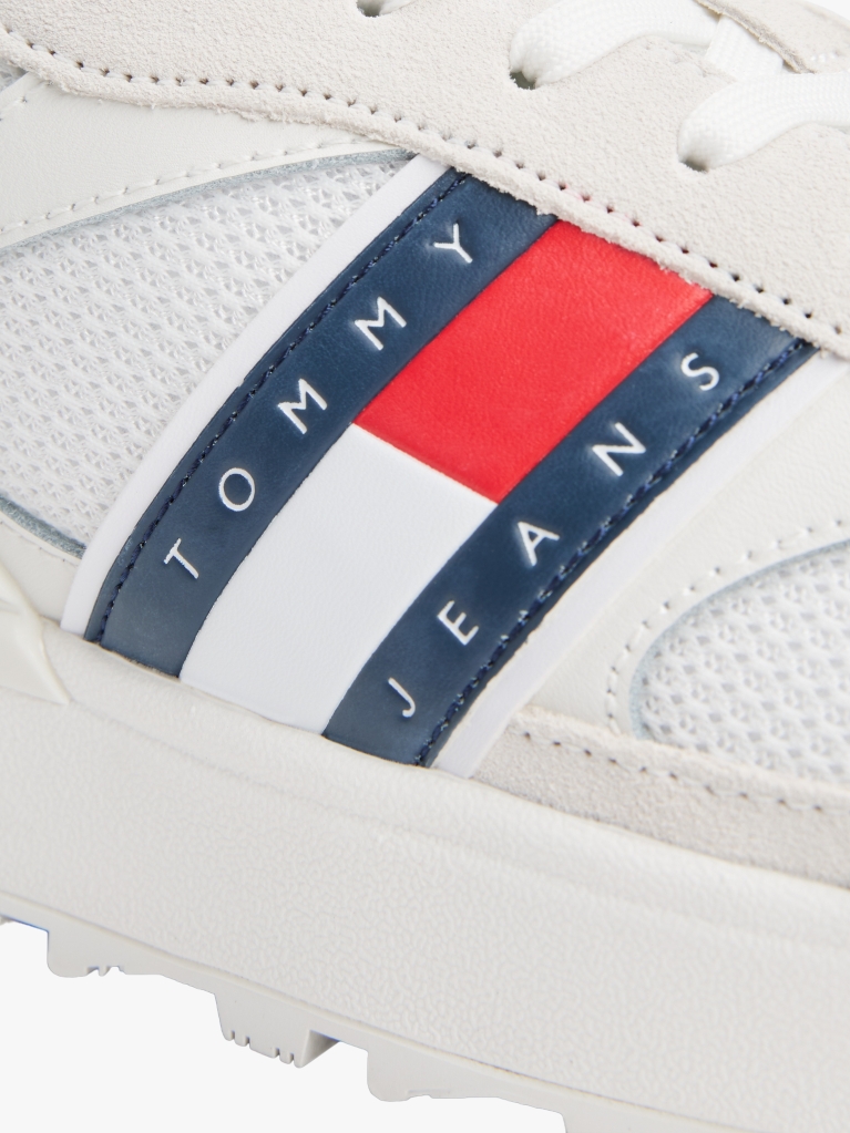 Beige Technical Runner Essential Sneakers  Men